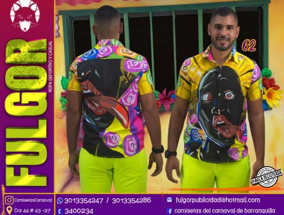 camisas de carnaval 