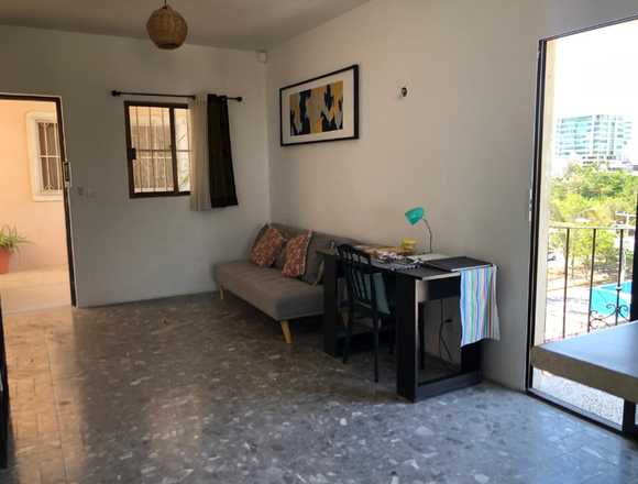 Departamento amueblado céntrico, Sm 4, Cancun