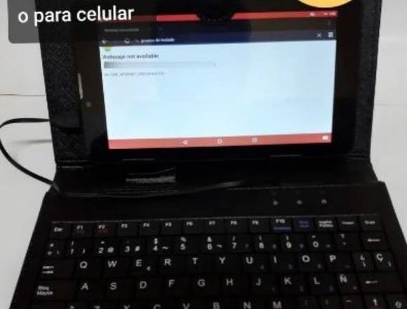 Funda Y Teclado Para Tablet De 7 pulgadas