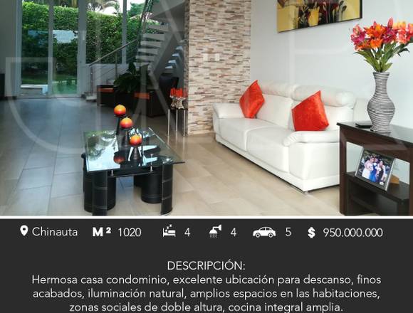 VENTA CASA QUINTA CONDOMINIO 