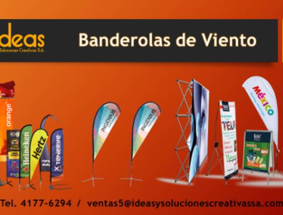 Banderolas de viento 