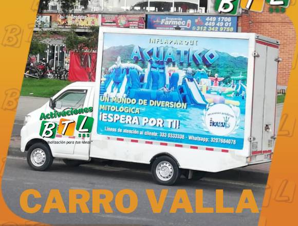 CV. CARRO VALLA EN CALI. 