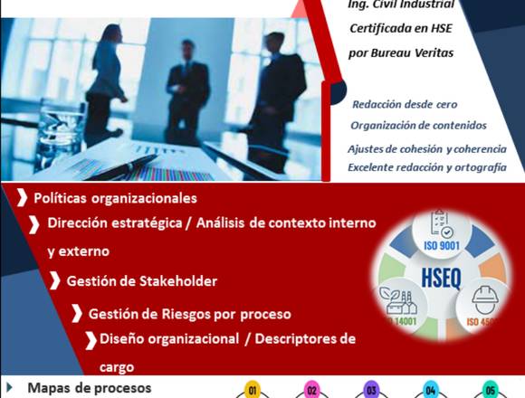 Redacción especializas de documentos empresariales