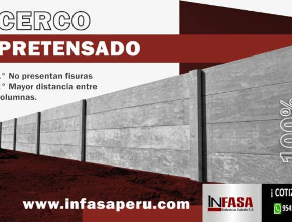 CERCO PERIMETRICO DE CONCRETO