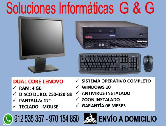 COMPUTADORA DUAL CORE LENOVO