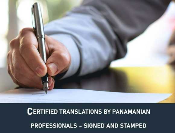 Traductor e Intérprete Público en Panamá
