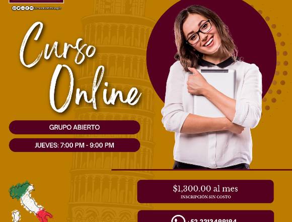 Curso de italiano Online