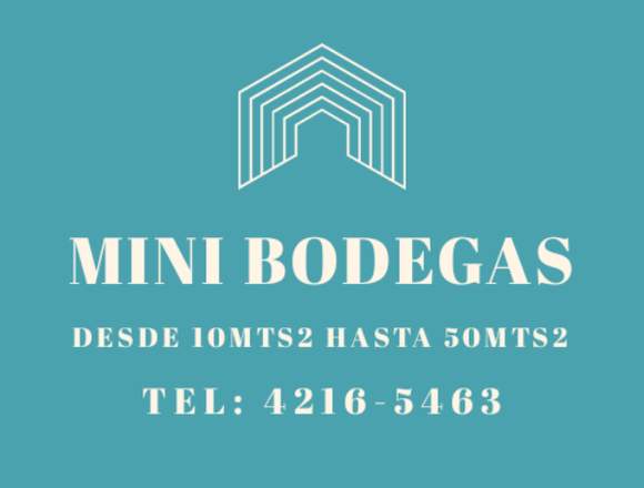 Mini Bodegas en renta