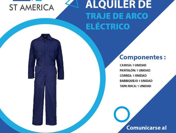 ALQUILER DE TRAJE DE ARCO ELÉCTRICO