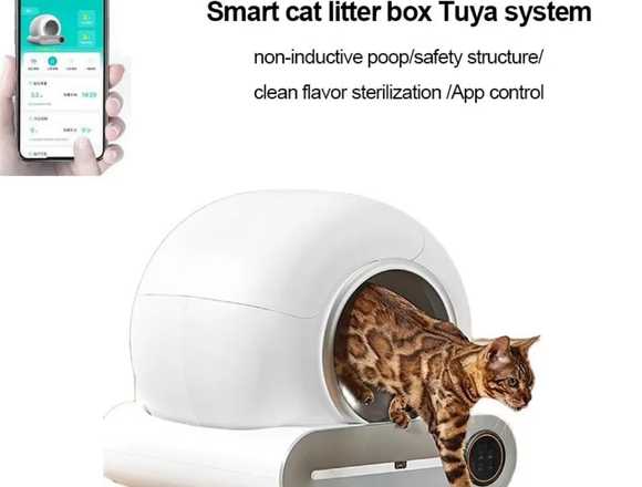 Automatic Smart Cat Litter Box Closed