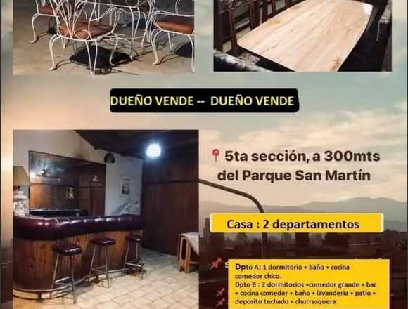 Mendoza.5ta. Sección.Casa Excelente ubicación