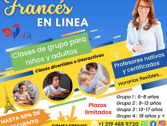 Clases de francés en linea