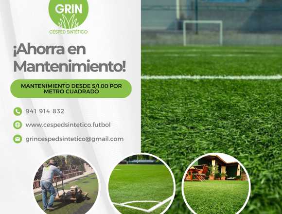 MANTENIMIENTO DE GRASS SINTÈTICO 