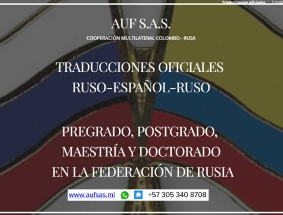  Traductor e Intérprete Oficial Ruso - Español