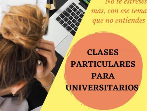 CLASES PARA UNIVERSITARIOS 