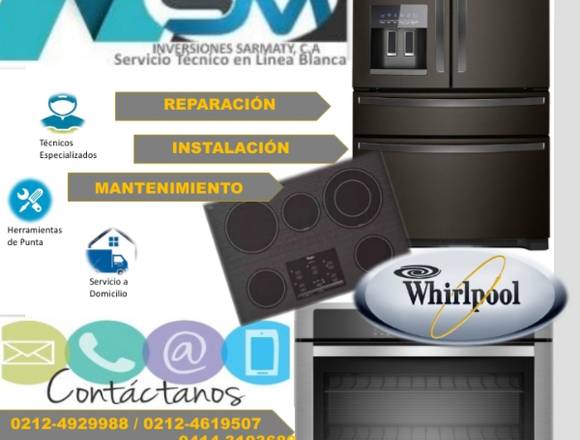 Servicio Técnico especializado Whirlpool 