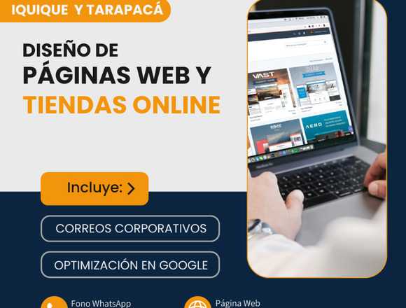 Diseño de Páginas y Sitios Web Iquique y Tarapacá