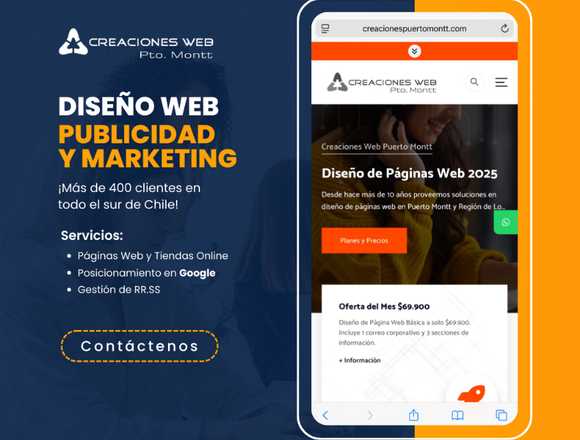 Páginas Web y Marketing Digital en Puerto Montt