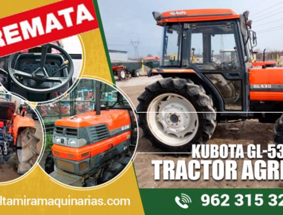 SE REMATA TRACTOR KUBOTA GL350, japones(USADOS)