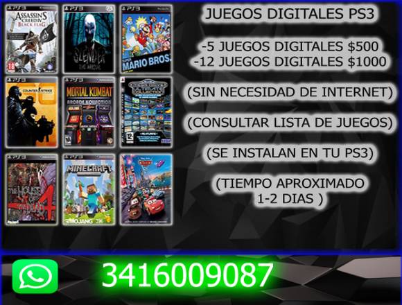 JUEGOS PS3 / PS4 ZONA SUR DE ROSARIO