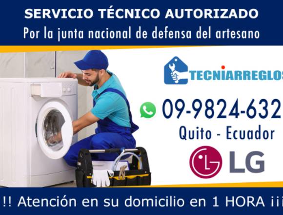 Servicio tecnico de lavadoras lg