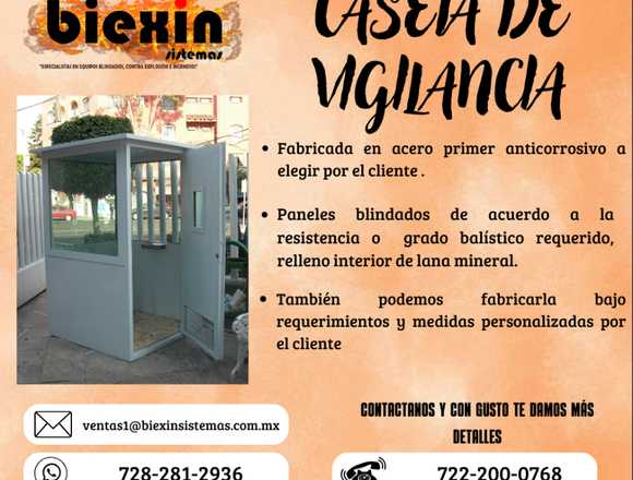 CASETA DE VIGILANCIA 