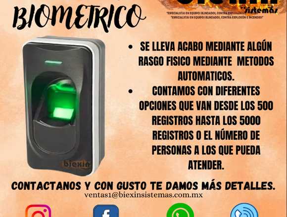   SISTEMA BIOMETRICO 