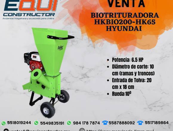 Venta de Biotrituradora HKBIO200-HK65 HYUNDAI