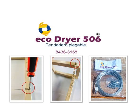 Tendedero plegable Eco Dryer 506