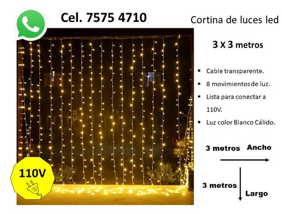 Cortina de Luz LED    