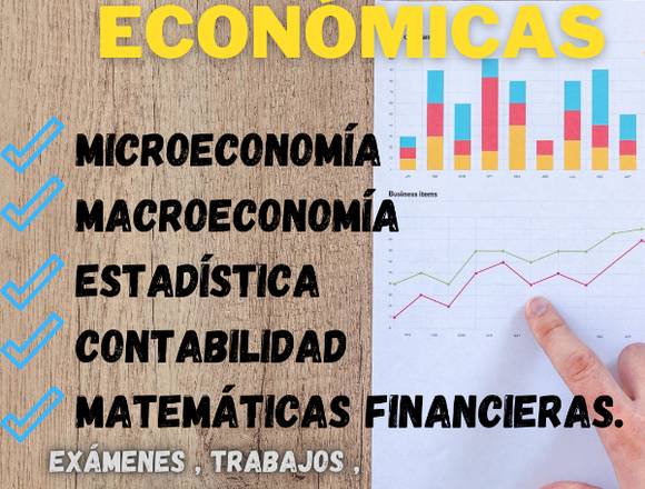 Realizamos Examines física,econometría ,etc