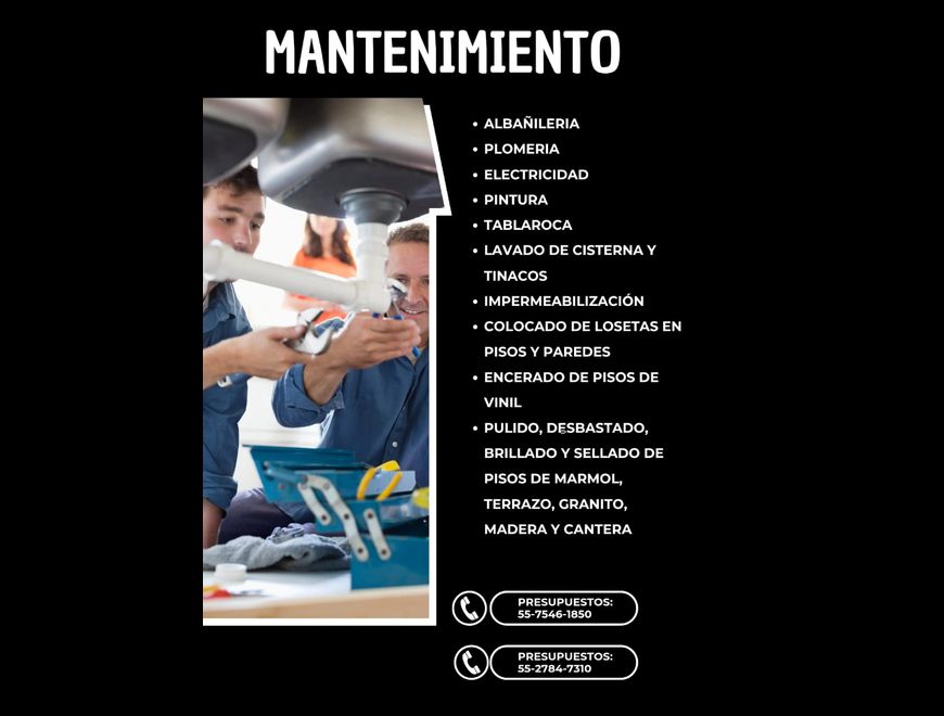 MANTENIMIENTO PREVENTICO Y CORRECTIVO