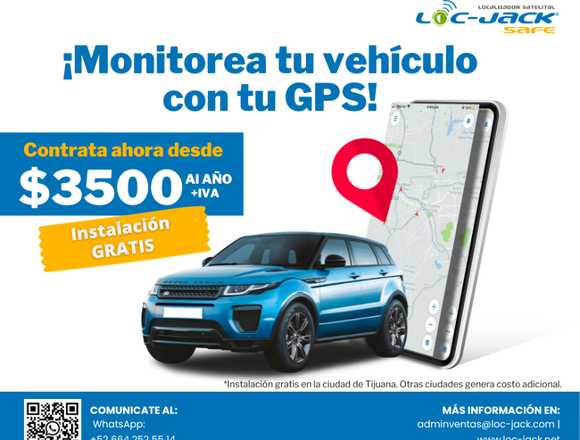 GPS con instalacion gratis en la ciudad de Tijuana