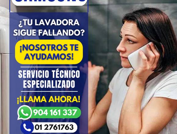 !A DOMICILIO! Samsung Técnicos de Lavadoras– Surco