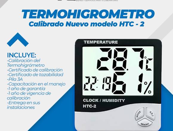 TERMOHIGROMETRO HTC-2