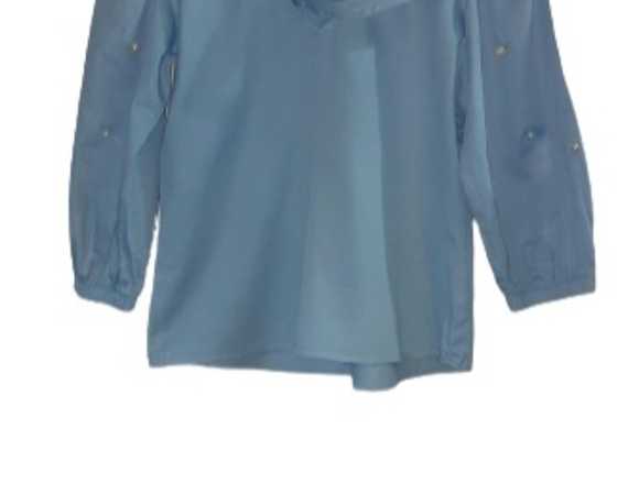 Blusa azul para mujer