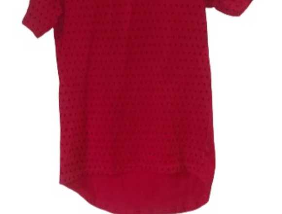 Camiseta roja para hombre