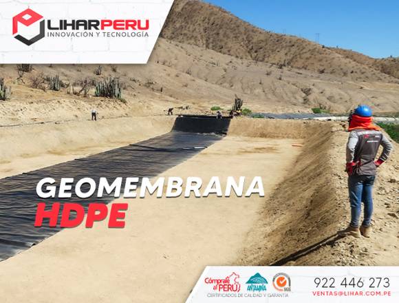 INSTALACIÓN DE GEOMEMBRANA HDPE