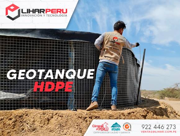 GEOTANQUE HDPE DESDE 12,000 Lt