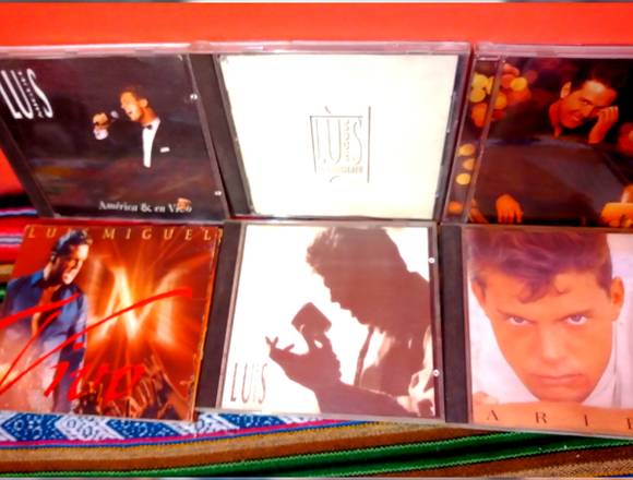 Luis Miguel 6 cds se vende 