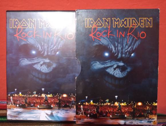 Dvd Iron Maiden Rock in Rio