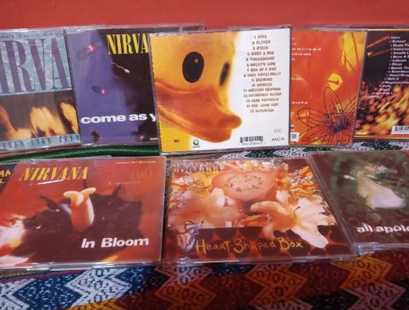 Cds varios de nirvana