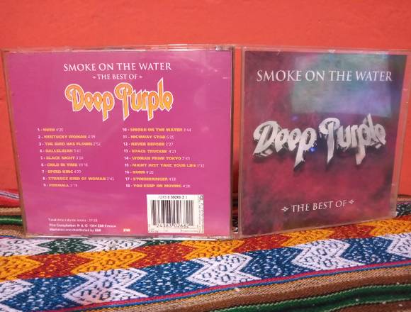 Cd de Deep Purple Smoke on the W ater the best of