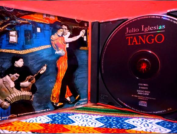 Cd Julio Iglesias TANGO