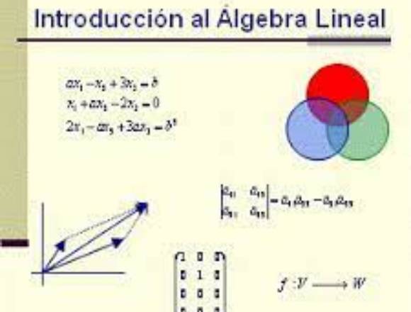 Clases de Álgebra Lineal