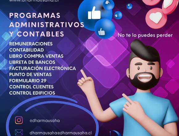 PROGRAMAS CONTABLES Y ADMINISTRATIVOS