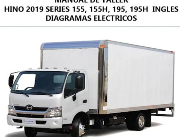 Manual  Taller Hino 2019 Serie 155, 155h, 195, 195