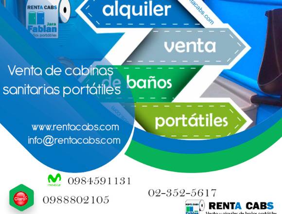 Venta de cabinas sanitarias en Ecuador