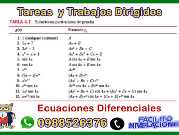 FISICA ,QUIMICA,TRIGONOMETRIA,MATEMATICA,EDO