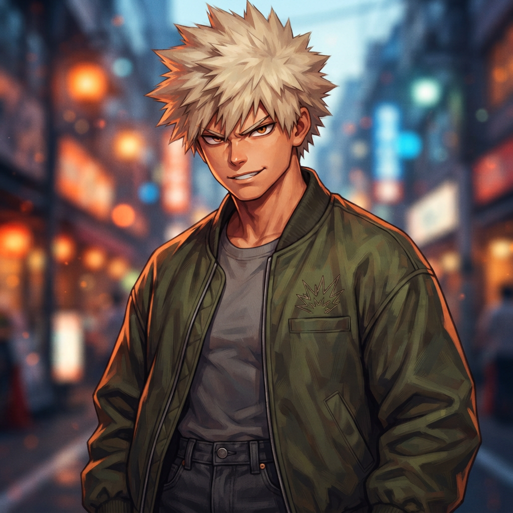 Portrait of Katsuki Bakugo